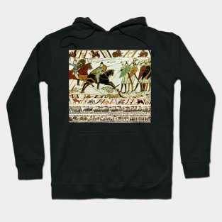 THE BAYEUX TAPESTRY ,BATTLE OF HASTINGS ,NORMAN KNIGHTS HORSEBACK Hoodie